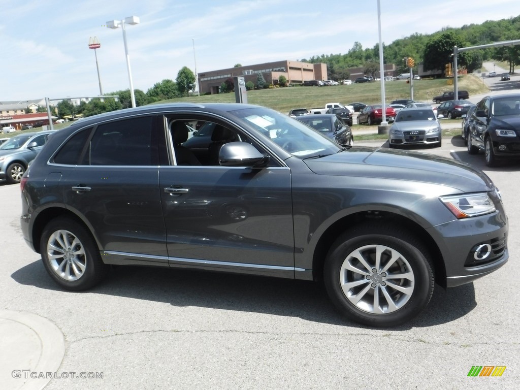 2016 Q5 2.0 TFSI Premium quattro - Daytona Gray Pearl / Black photo #11
