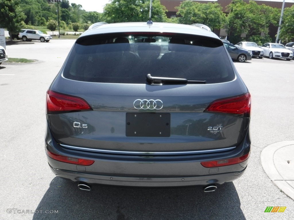 2016 Q5 2.0 TFSI Premium quattro - Daytona Gray Pearl / Black photo #14