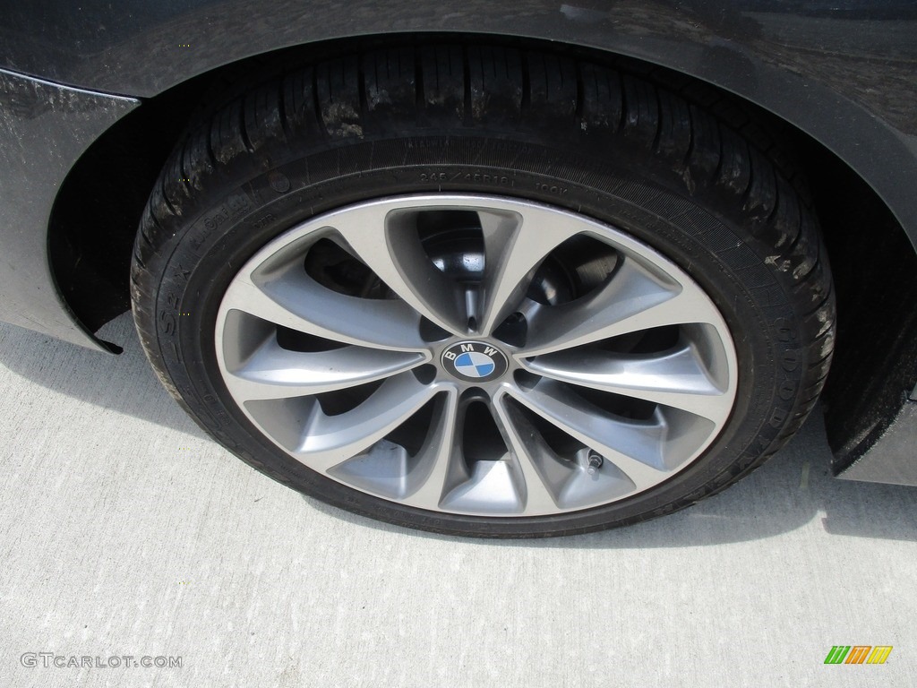 2016 5 Series 528i xDrive Sedan - Dark Graphite Metallic / Black photo #3