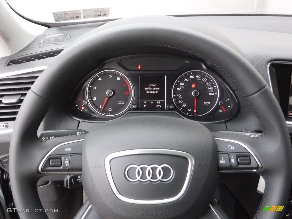2016 Q5 2.0 TFSI Premium quattro - Daytona Gray Pearl / Black photo #27