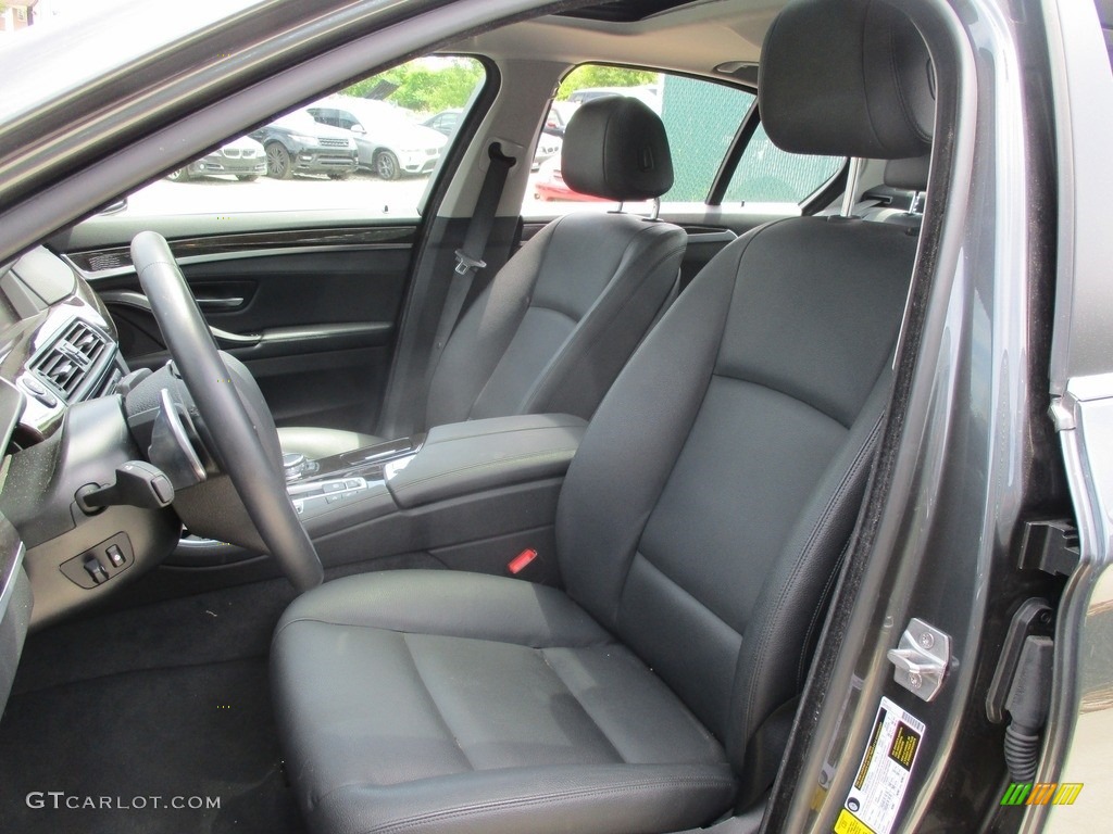 2016 5 Series 528i xDrive Sedan - Dark Graphite Metallic / Black photo #12