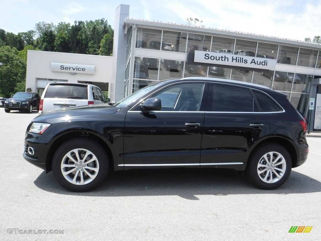 2016 Q5 2.0 TFSI Premium quattro - Mythos Black Metallic / Black photo #2
