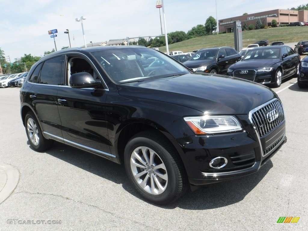 2016 Q5 2.0 TFSI Premium quattro - Mythos Black Metallic / Black photo #8