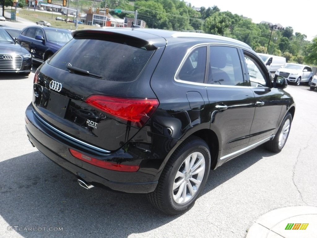 2016 Q5 2.0 TFSI Premium quattro - Mythos Black Metallic / Black photo #12