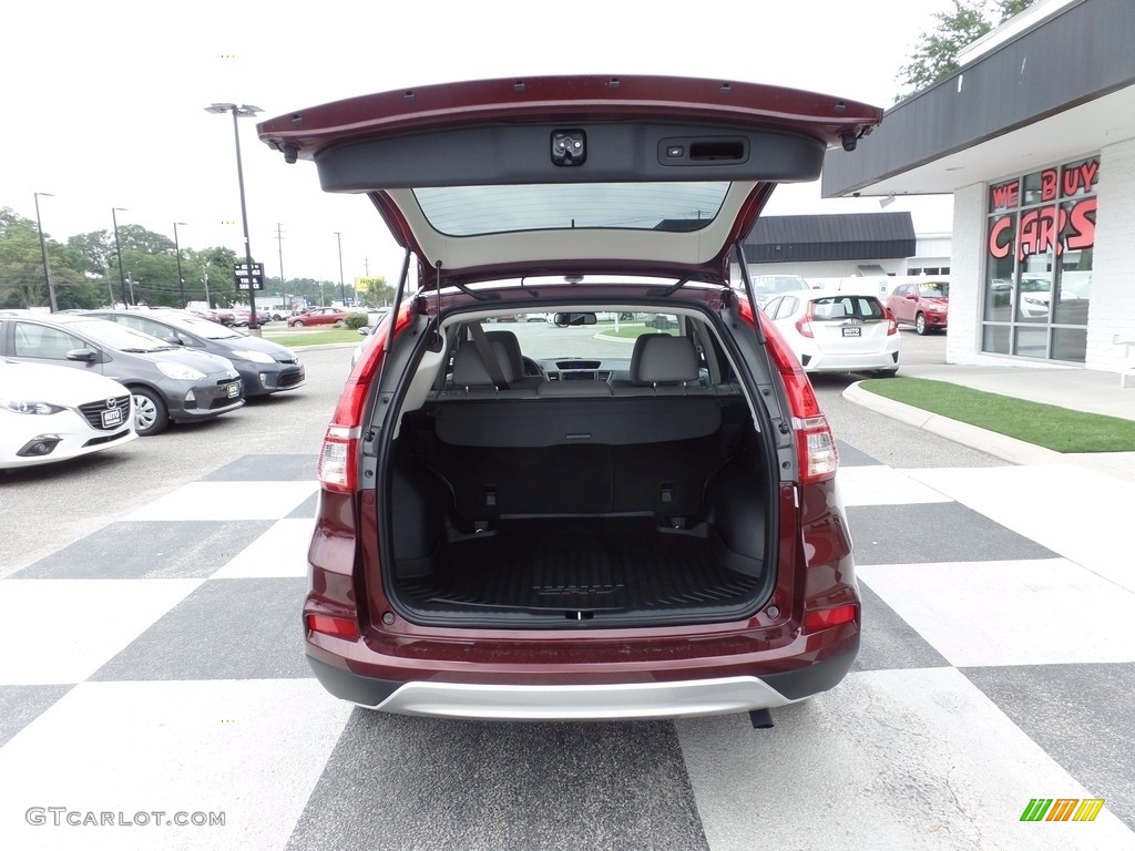 2015 CR-V Touring - Basque Red Pearl II / Gray photo #5