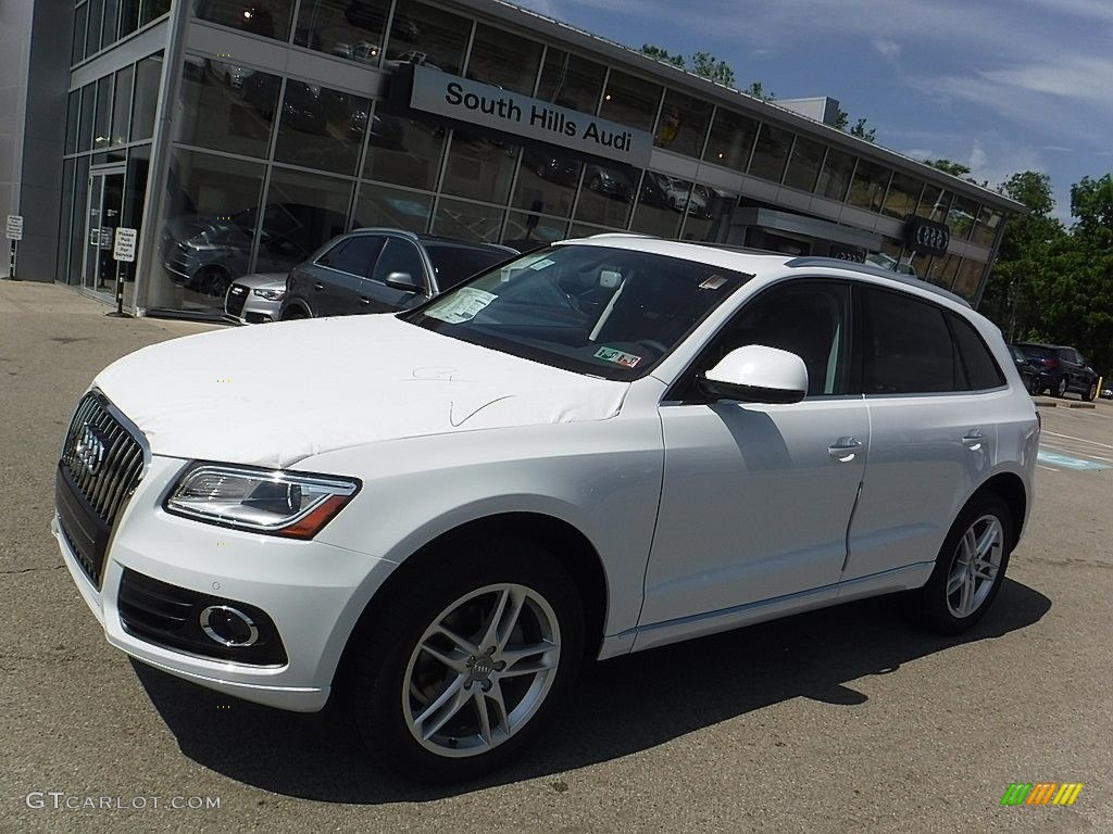 2016 Q5 2.0 TFSI Premium quattro - Glacier White Metallic / Black photo #1