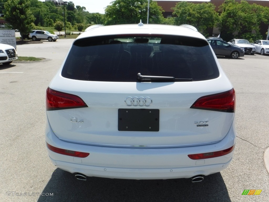 2016 Q5 2.0 TFSI Premium quattro - Glacier White Metallic / Black photo #13