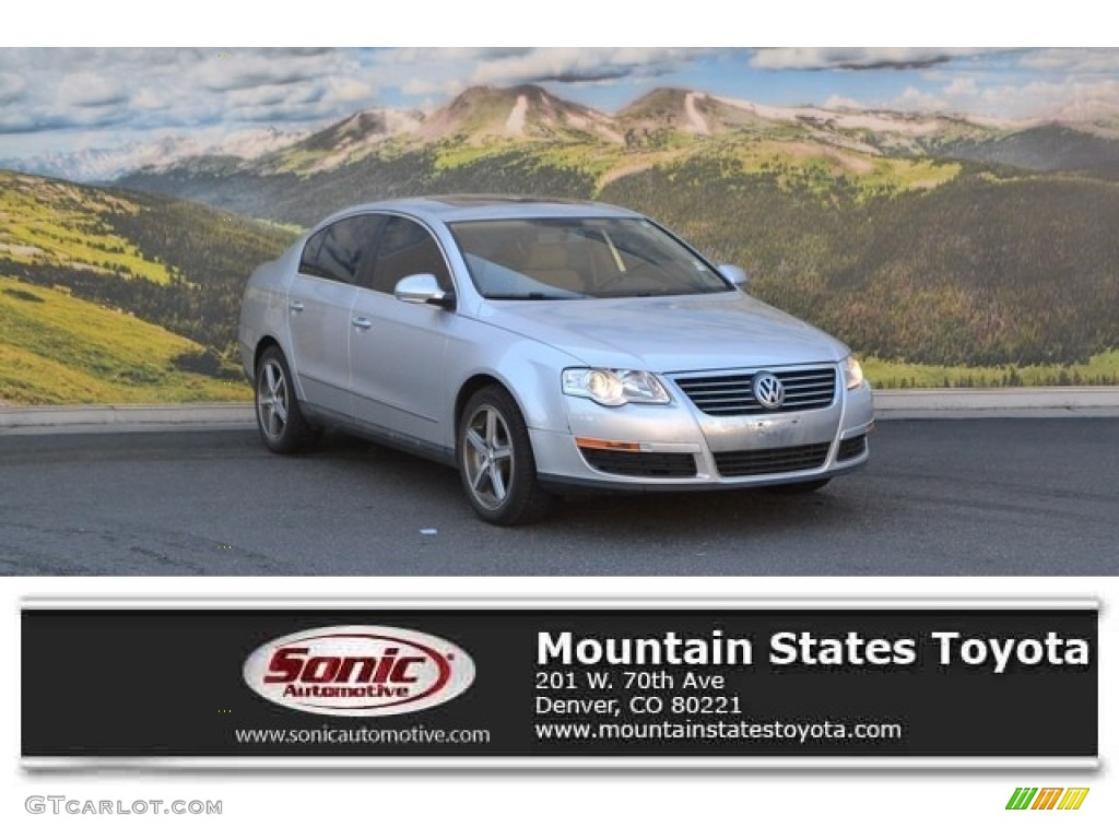 2008 Passat Komfort Sedan - Reflex Silver / Pure Beige photo #1
