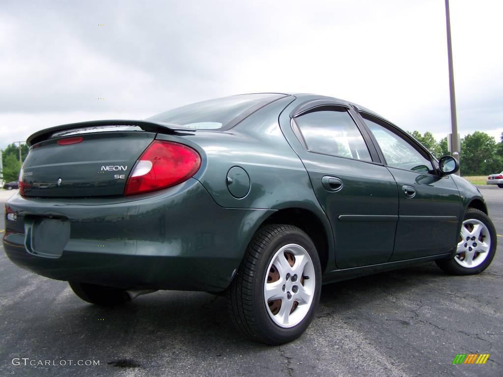 2002 Neon SE - Shale Green Metallic / Dark Slate Gray photo #6