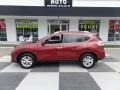 2014 Cayenne Red Nissan Rogue SV  photo #1