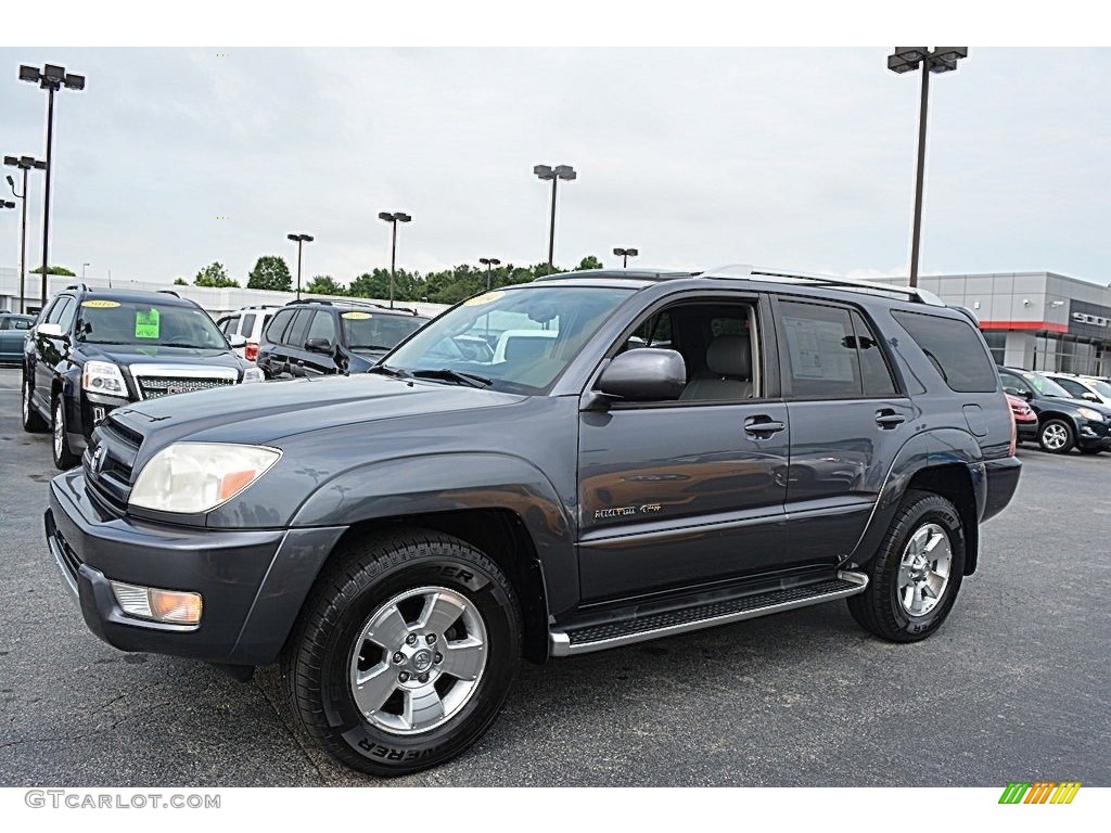 2004 4Runner Limited 4x4 - Galactic Gray Mica / Taupe photo #7