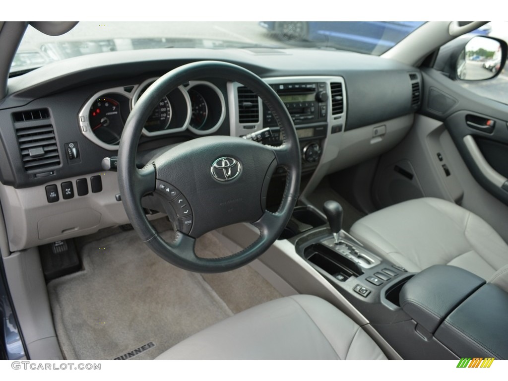 2004 4Runner Limited 4x4 - Galactic Gray Mica / Taupe photo #11