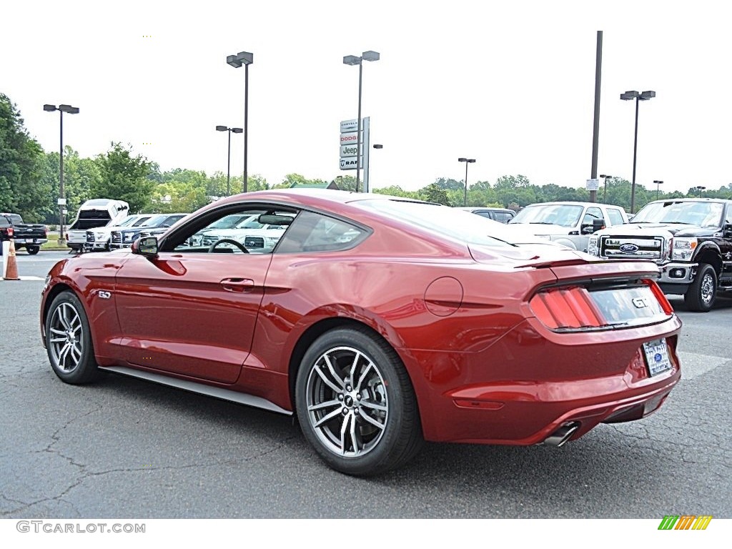 2016 Mustang GT Coupe - Ruby Red Metallic / Ebony photo #17
