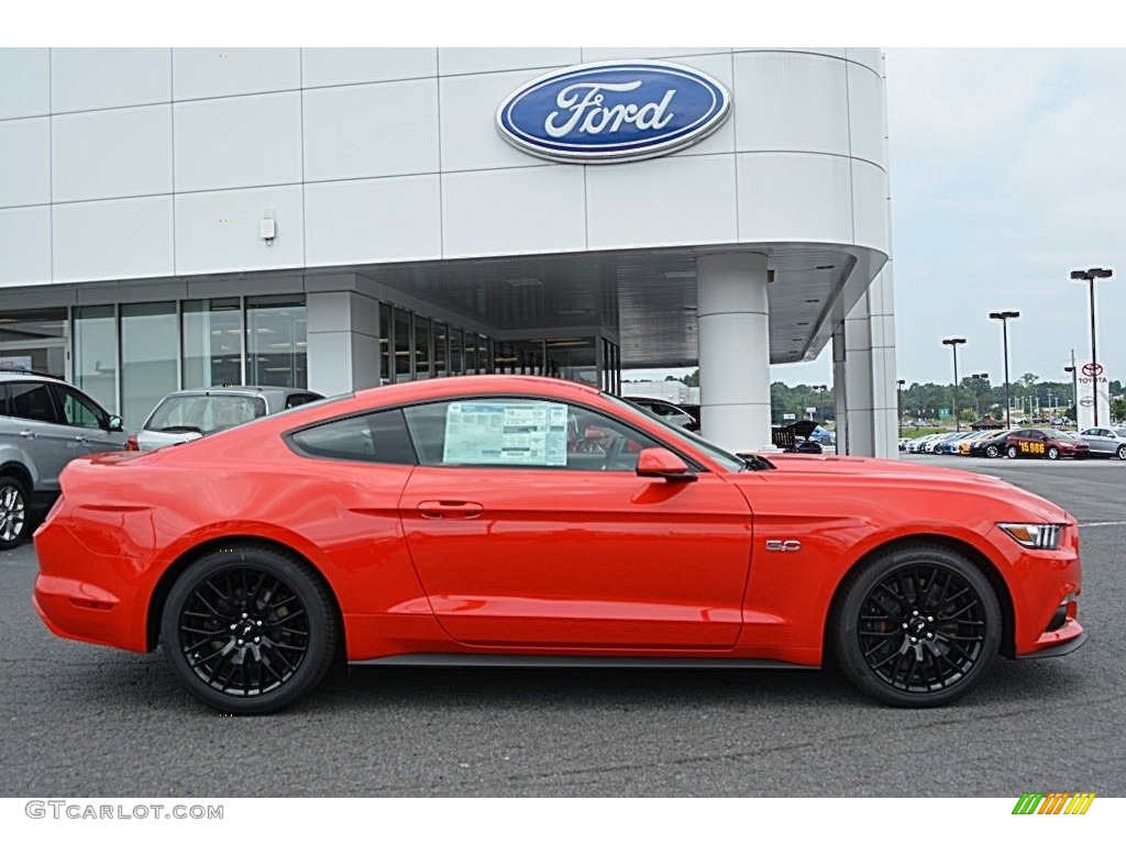 2016 Mustang GT Coupe - Race Red / Ebony photo #2