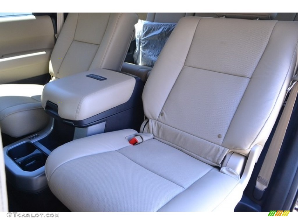 2016 Sequoia Platinum 4x4 - Sizzling Crimson Mica / Sand Beige photo #8