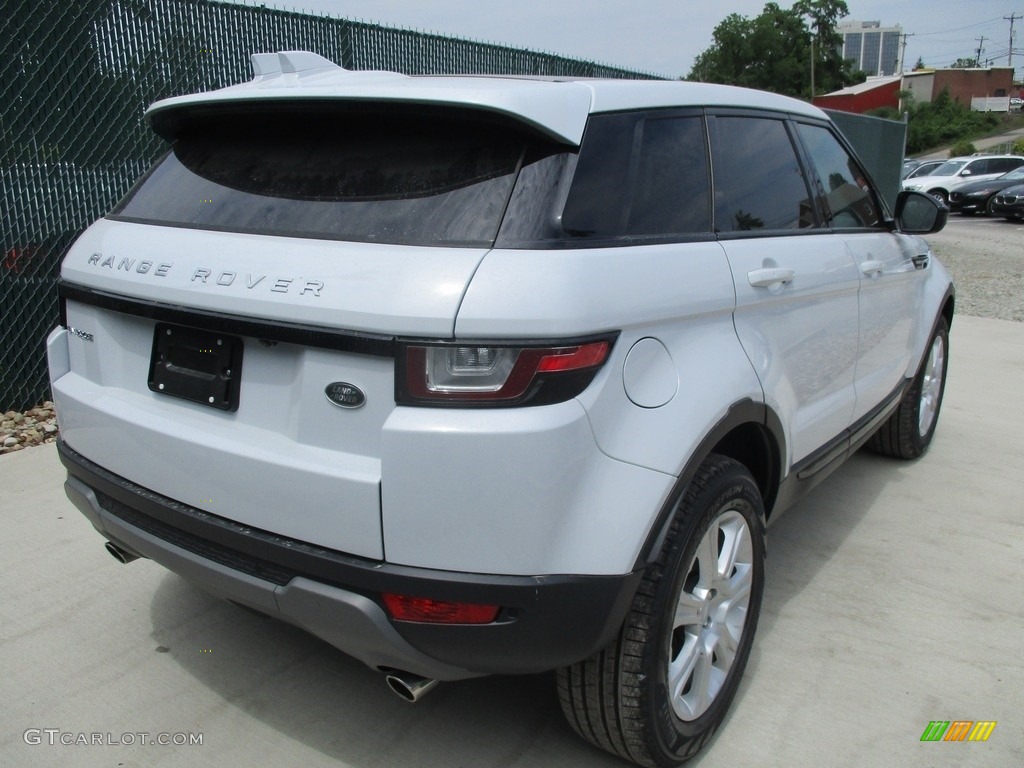 2016 Range Rover Evoque SE - Yulong White Metalllic / Ebony/Ebony photo #4