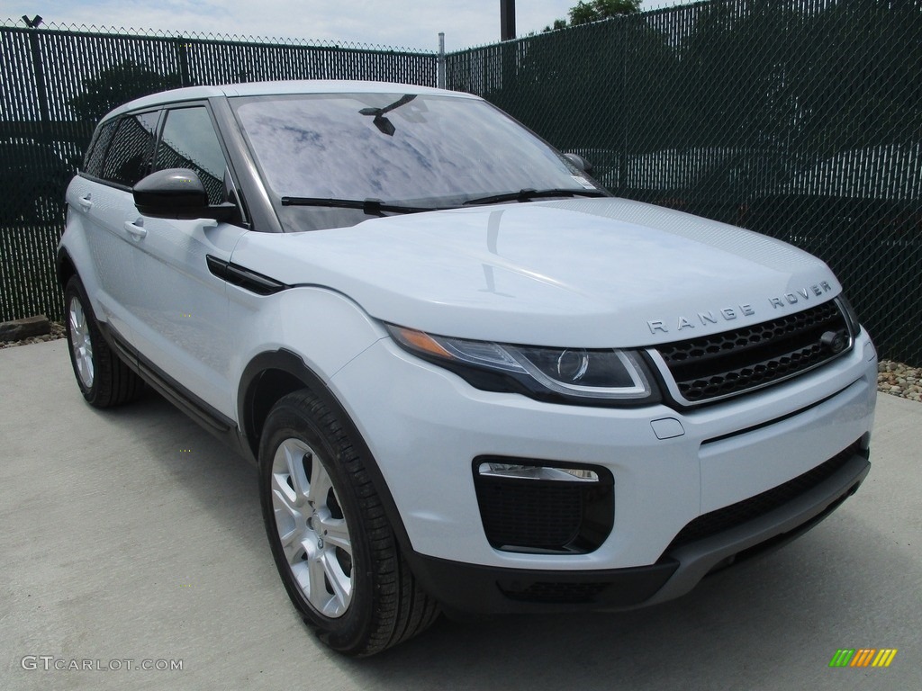 2016 Range Rover Evoque SE - Yulong White Metalllic / Ebony/Ebony photo #5