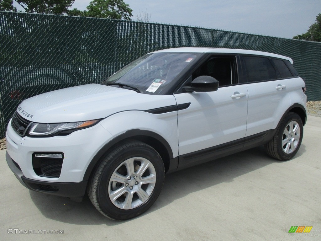 2016 Range Rover Evoque SE - Yulong White Metalllic / Ebony/Ebony photo #8
