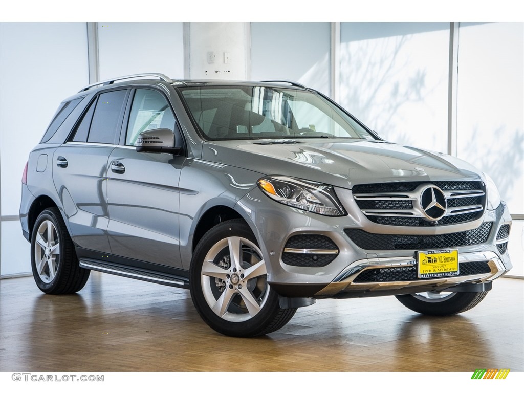 2016 GLE 350 - Palladium Silver Metallic / Black photo #12