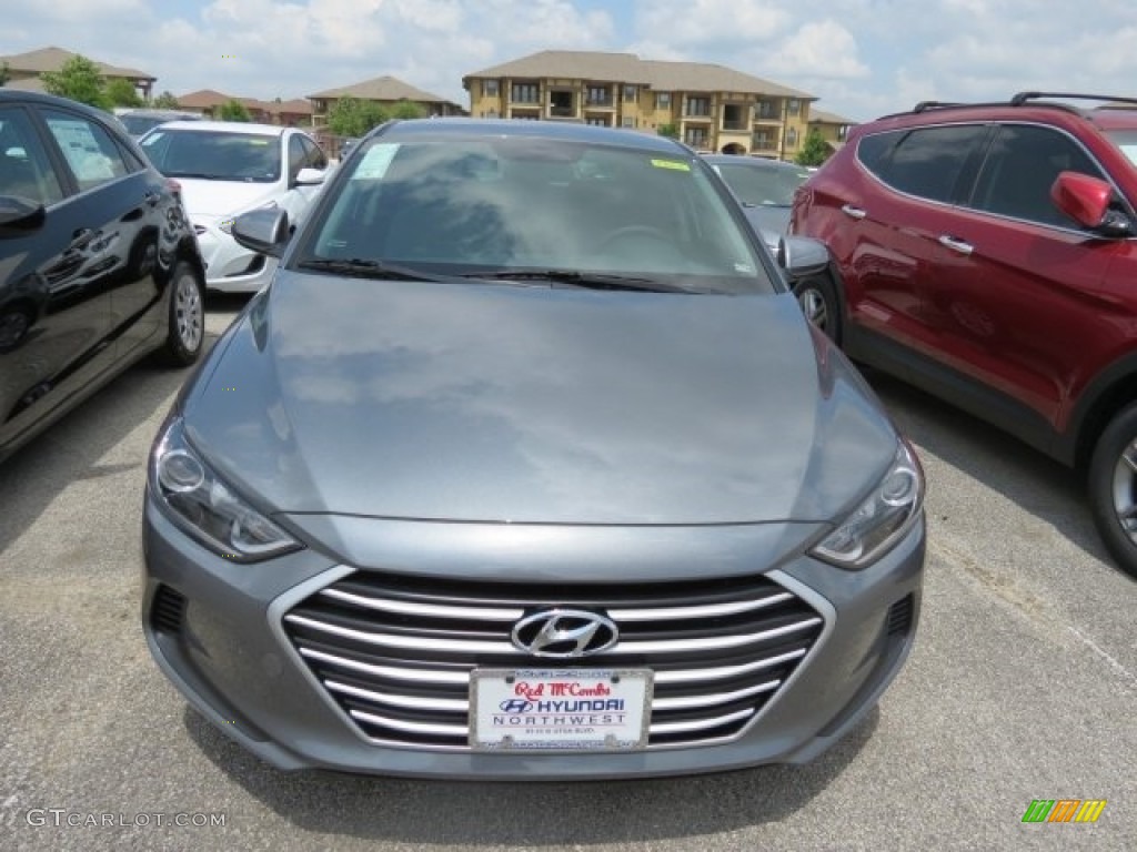 2017 Elantra SE - Gray / Gray photo #2