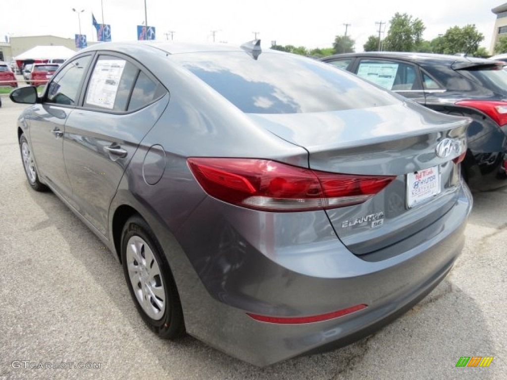 2017 Elantra SE - Gray / Gray photo #6