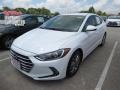 2017 White Hyundai Elantra SE  photo #1