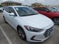 2017 White Hyundai Elantra SE  photo #3