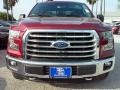 2016 Ruby Red Ford F150 XLT SuperCrew 4x4  photo #17