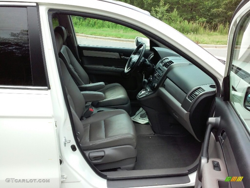 2011 CR-V EX-L 4WD - Taffeta White / Gray photo #12