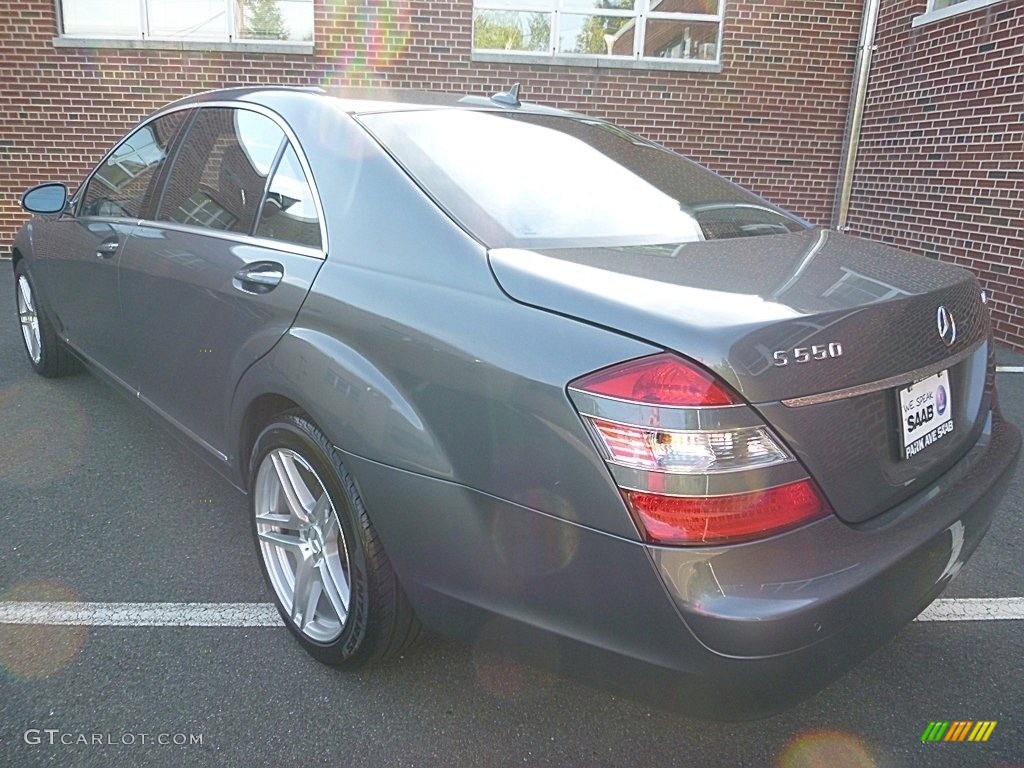 2009 S 550 4Matic Sedan - Flint Grey Metallic / Grey/Dark Grey photo #3