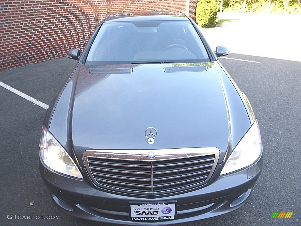 2009 S 550 4Matic Sedan - Flint Grey Metallic / Grey/Dark Grey photo #9