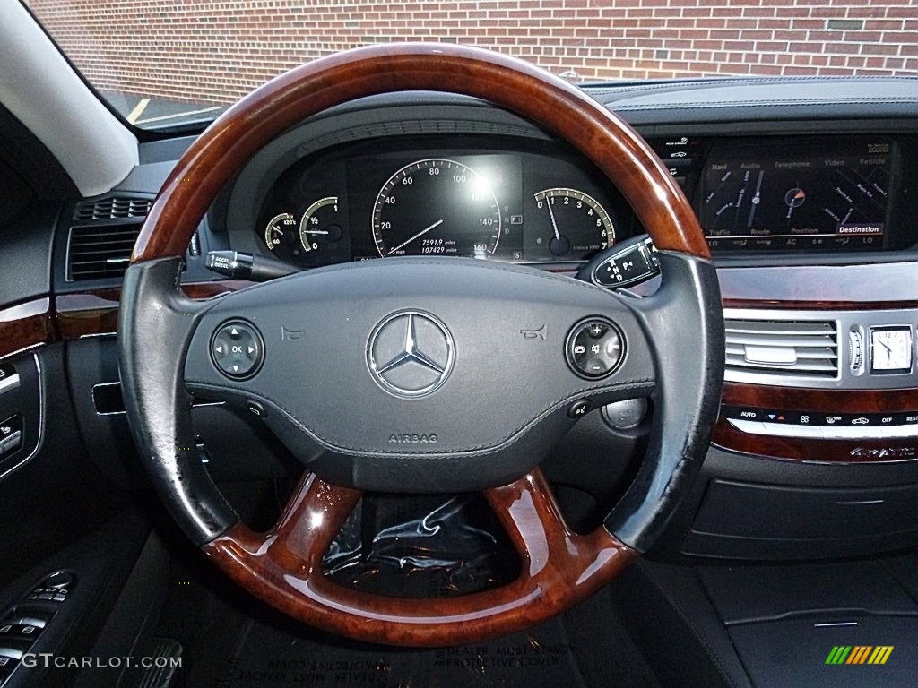 2009 S 550 4Matic Sedan - Flint Grey Metallic / Grey/Dark Grey photo #29