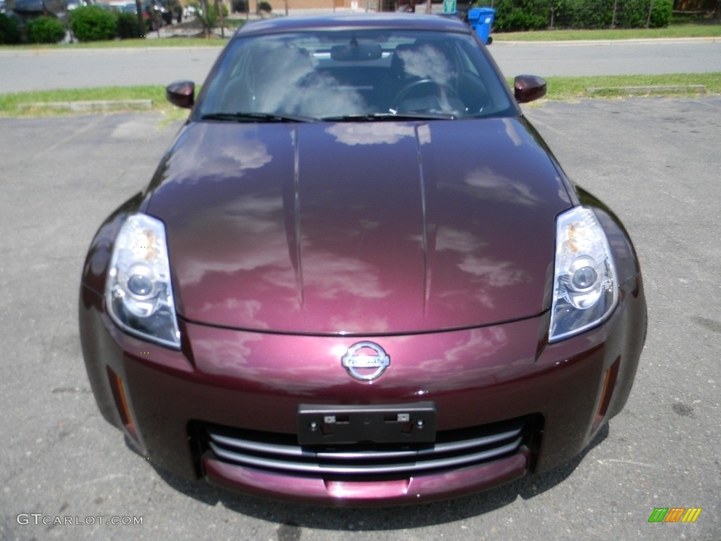 2006 350Z Enthusiast Coupe - Interlagos Fire Metallic / Carbon Black photo #5
