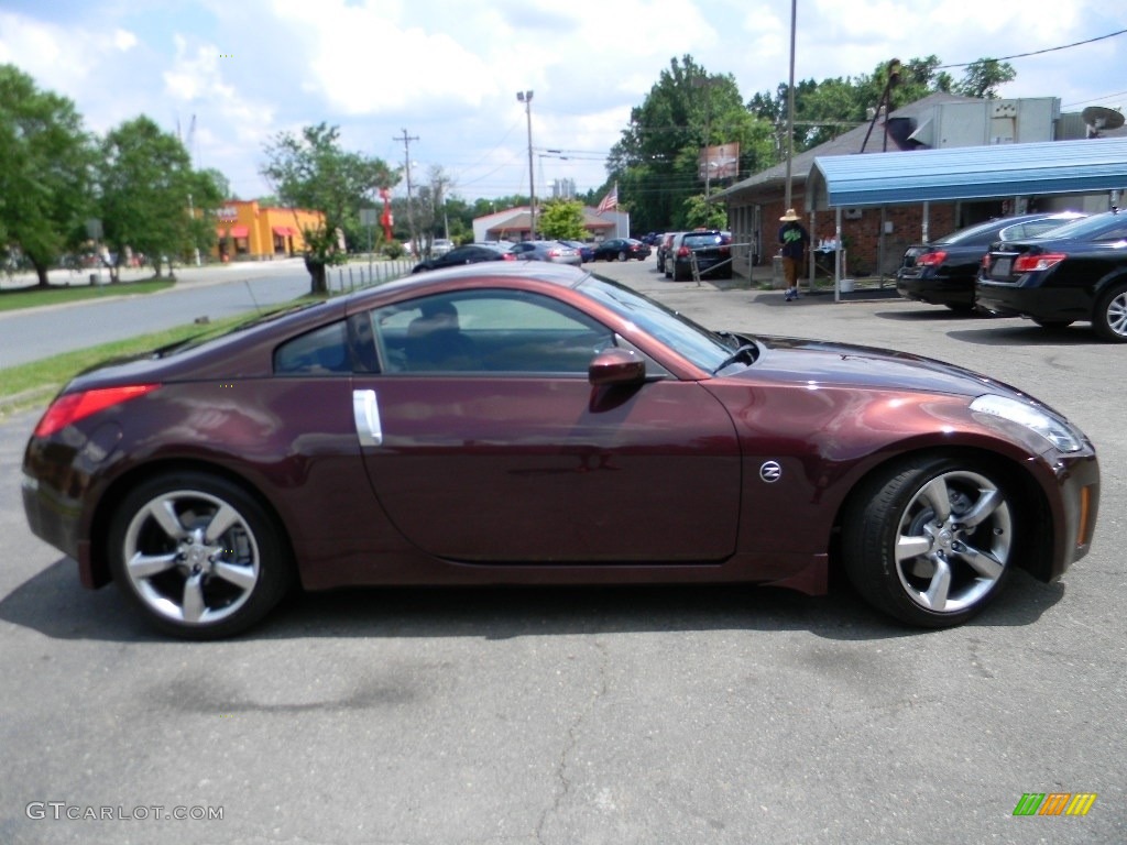 2006 350Z Enthusiast Coupe - Interlagos Fire Metallic / Carbon Black photo #11