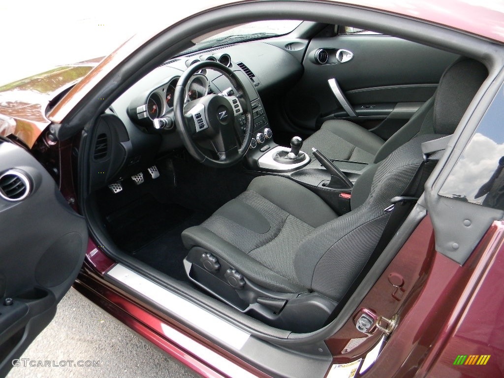 2006 350Z Enthusiast Coupe - Interlagos Fire Metallic / Carbon Black photo #19