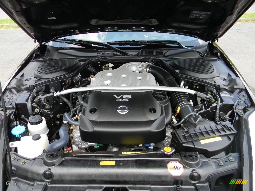 2006 350Z Enthusiast Coupe - Interlagos Fire Metallic / Carbon Black photo #24