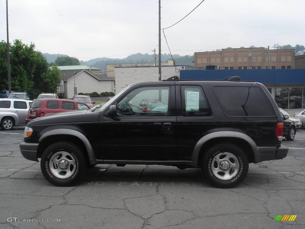 1999 Explorer Sport 4x4 - Black Clearcoat / Medium Graphite Grey photo #5