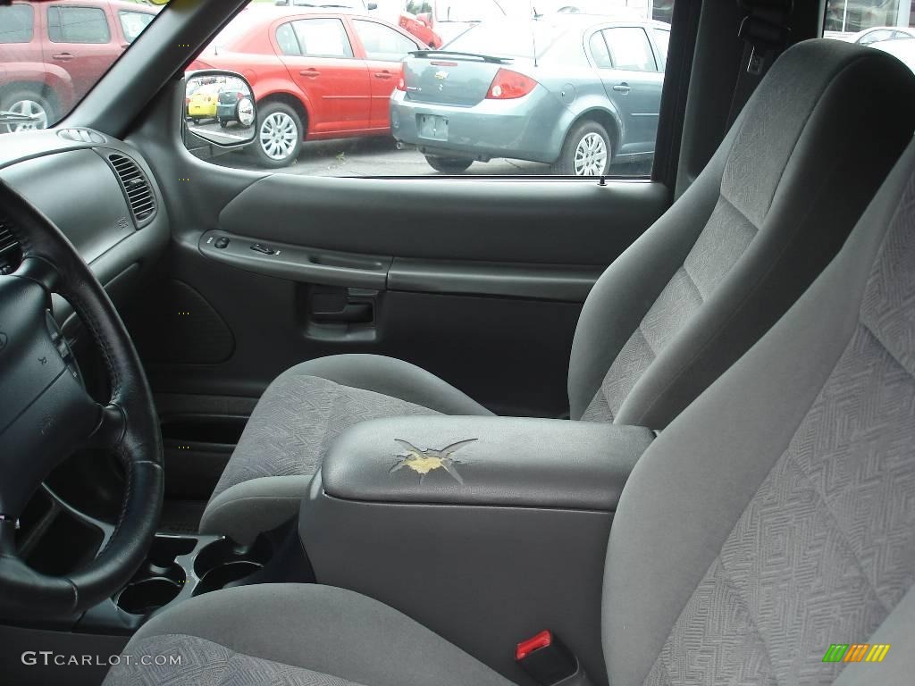 1999 Explorer Sport 4x4 - Black Clearcoat / Medium Graphite Grey photo #8