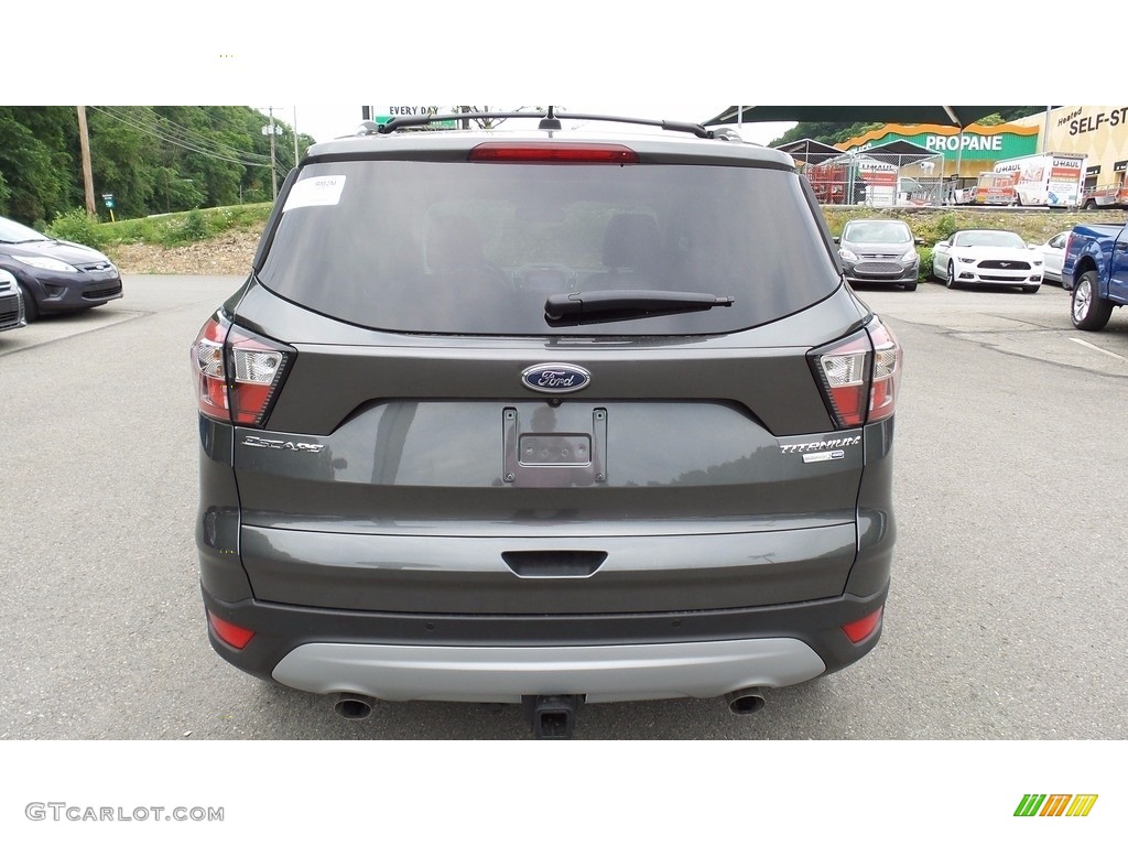 2017 Escape Titanium 4WD - Magnetic / Charcoal Black photo #8