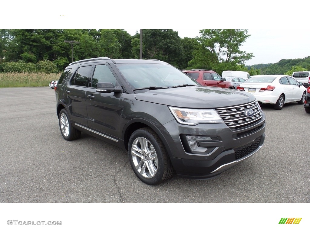 2016 Explorer XLT 4WD - Magnetic Metallic / Ebony Black photo #4