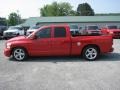 2007 Flame Red Dodge Ram 1500 SLT Quad Cab  photo #5