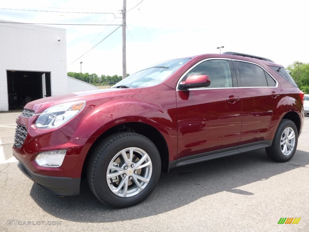 Siren Red Tintcoat 2017 Chevrolet Equinox LT AWD Exterior Photo #113731708