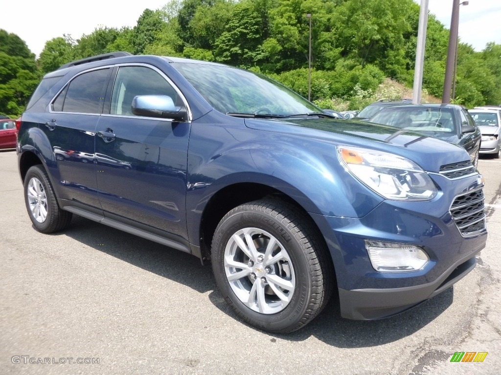 Patriot Blue Metallic 2017 Chevrolet Equinox LT AWD Exterior Photo #113732623