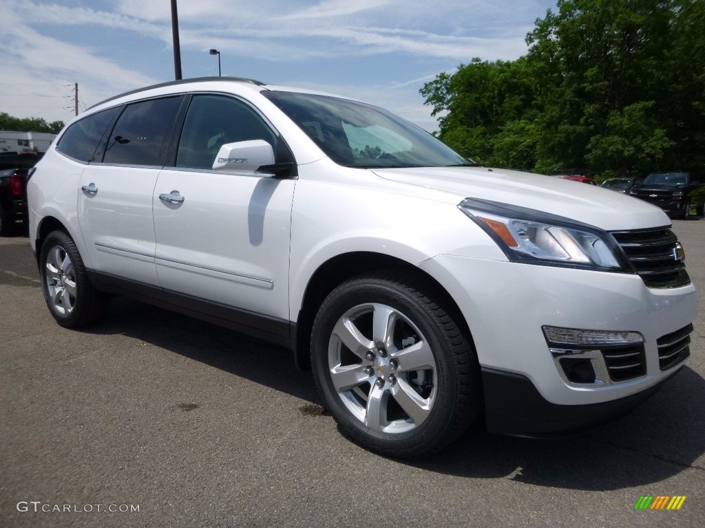 Iridescent Pearl Tricoat 2017 Chevrolet Traverse Premier AWD Exterior Photo #113733055