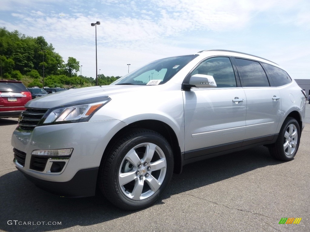 Silver Ice Metallic 2017 Chevrolet Traverse LT AWD Exterior Photo #113733436