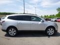 2017 Silver Ice Metallic Chevrolet Traverse LT AWD  photo #4