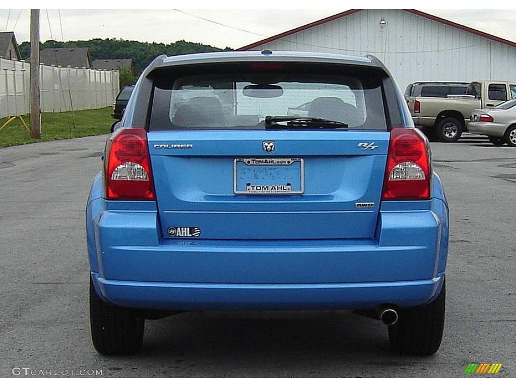 2008 Caliber R/T AWD - Surf Blue Pearl / Dark Slate Gray photo #4