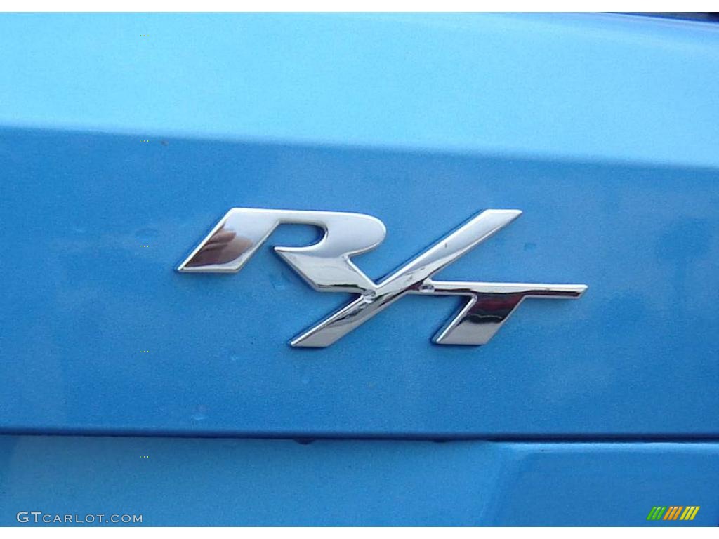 2008 Caliber R/T AWD - Surf Blue Pearl / Dark Slate Gray photo #9