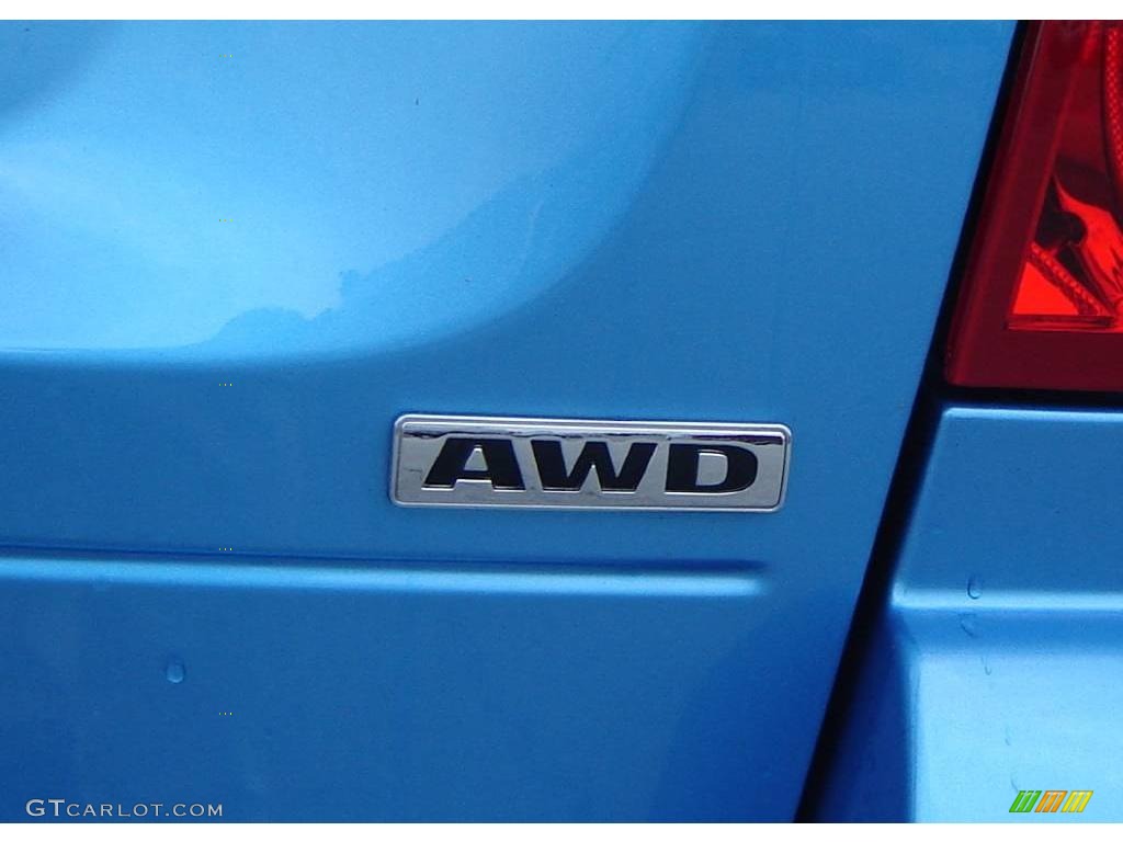 2008 Caliber R/T AWD - Surf Blue Pearl / Dark Slate Gray photo #10