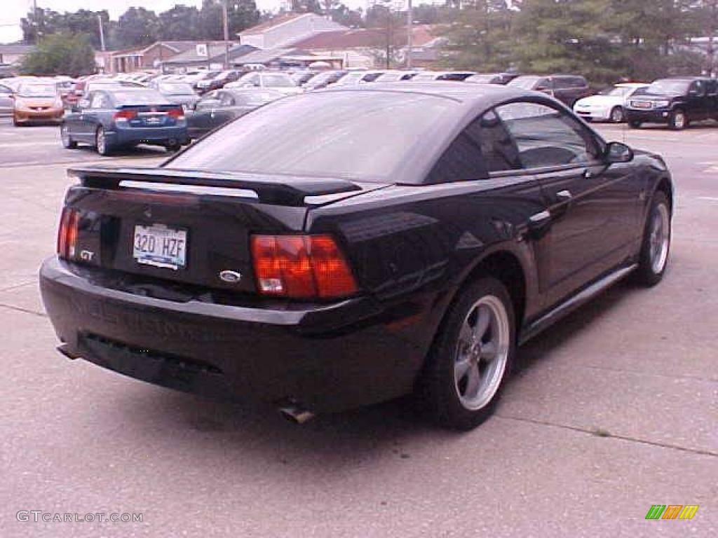 2001 Mustang GT Coupe - Black / Dark Charcoal photo #7